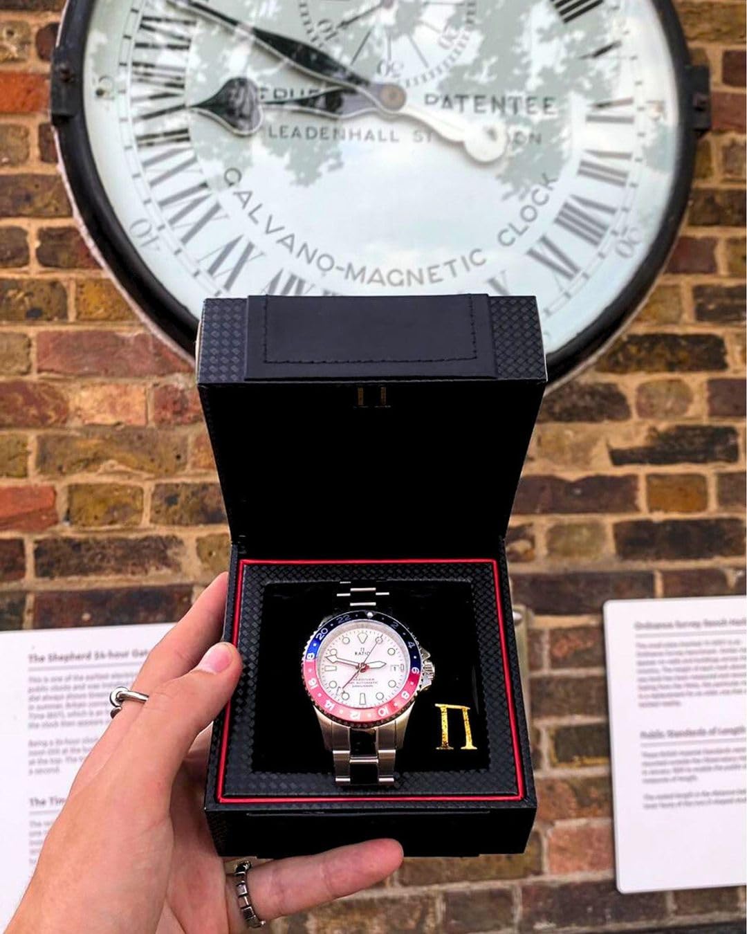 RATIO FreeDiver Dive Watch Sapphire Crystal GMT Rotating Bezel Automatic Diver Watch 200M Water Resistant Diving Watch for Men - Image 7