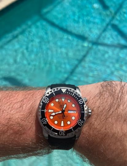 RATIO FreeDiver Helium-Safe Dive Watch Sapphire Crystal Automatic Diver Watch 1000M Water Resistant Diving Watch for Men - Image 6