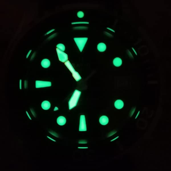 RATIO FreeDiver Helium Safe Dive Watch Stainless Steel Automatic Diver Watch 1000M Water Resistant Diving Watch for Men - Image 4