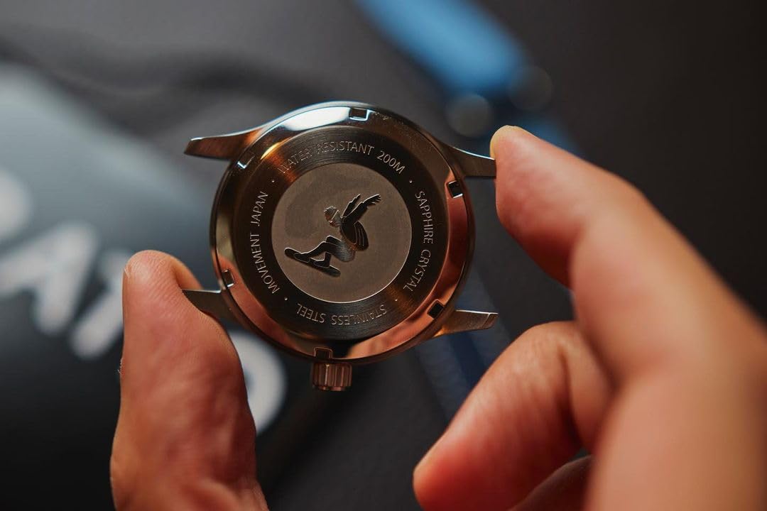 RATIO Pilot Style Watches Analog Japanese Automatic 200M Water Resistant Casual Formal Wear Watch for Men - Image 5